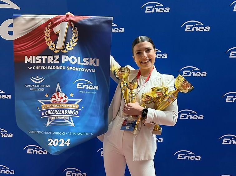 Cheerleaders z Krynicy z VII Mistrzostw Polski wrócili z tytułem mistrza i workiem medali 