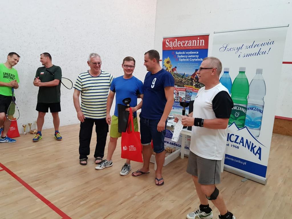 Adam Kołodziej mistrzem sądeckiego Grand Prix w squashu