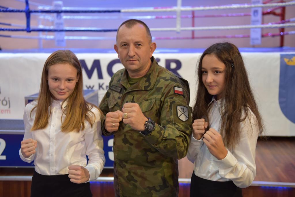 Generał Jarosław Gromadziński w Grand Chotowa - Mistrzostwa Polski Służb Mundurowych w kickboxingu