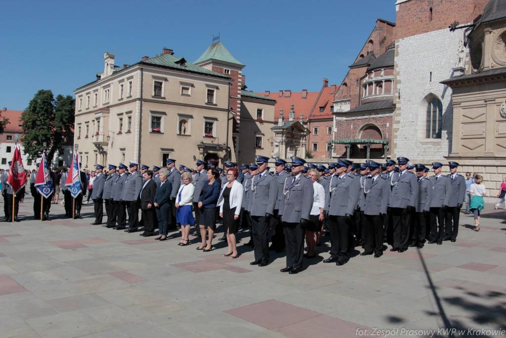 Święto małopolskiej Policji na Wawelu