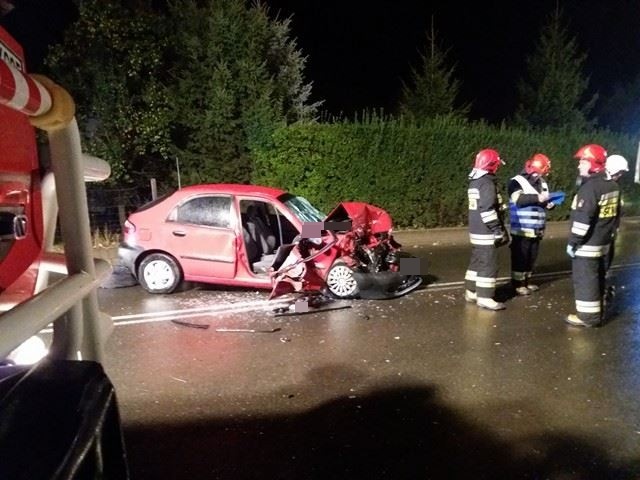Wypadek w Ujanowicach. 27-latek przyznał się do jego spowodowania 