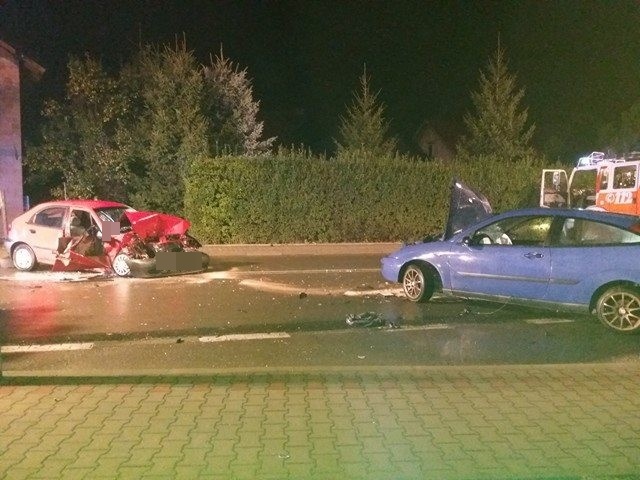 Groźny wypadek w Ujanowicach