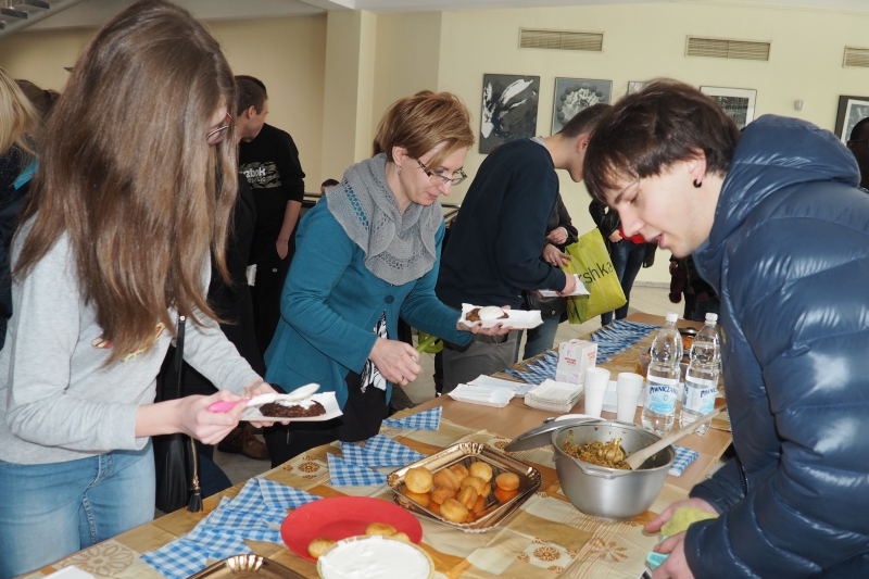 międzynarodowy kulinarny dzień w WSB - NLU nowy sącz