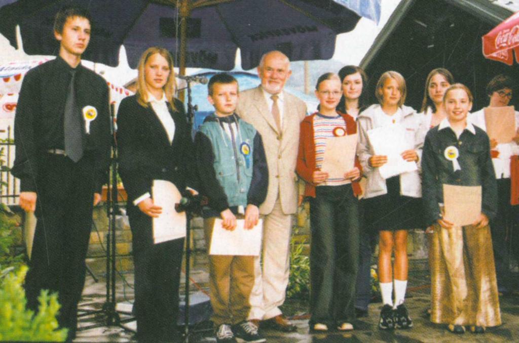 Joanna Kulig, obok po prawej Krzysztof Dziurbiel, Agnieszka Zahaczewska.