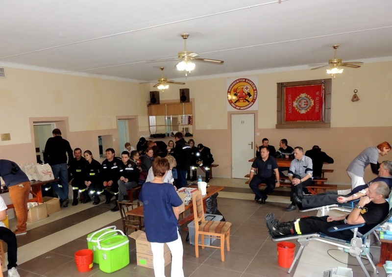 Akcja krwiodawstwa OSP Moszczenica