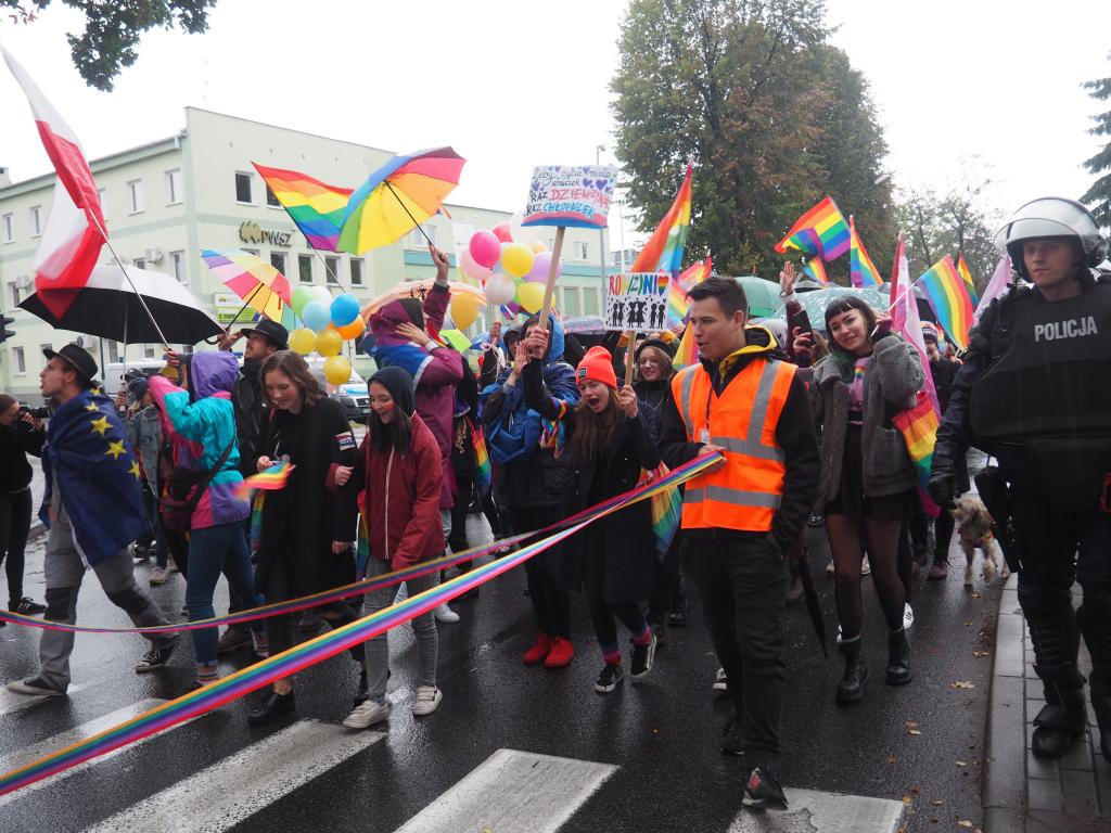 Marsz równości Nowy Sącz (2019, JM)