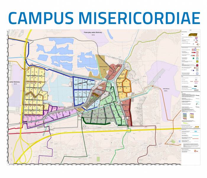 Mapa Campus Misericordiae