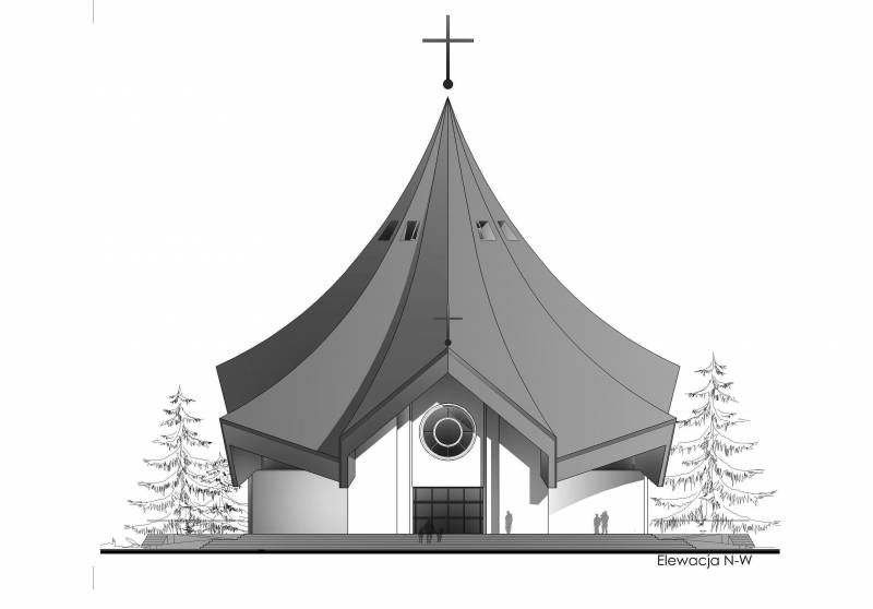 projekt nowego kościoła