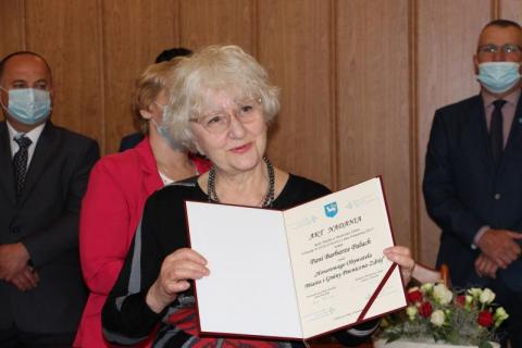 Barbara Paluch została Honorowym Obywatelem Piwnicznej-Zdroju [ZDJĘCIA]