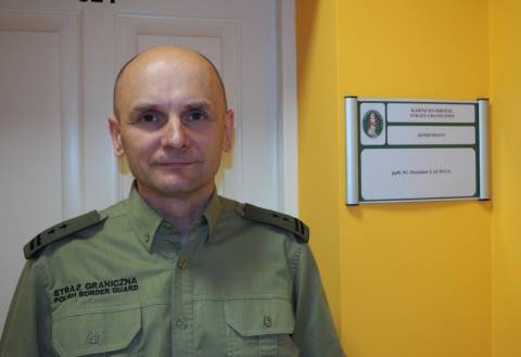 ppłk SG Stanisław Laciuga, nowy komendant KOSG