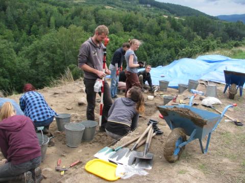 Co odkryli archeolodzy na górze Zyndrama w Maszkowicach