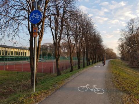 ścieżka rowerowa EuroVelo11, fot. Iga Michalec