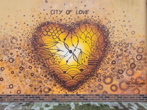 Piwniczna-Zdrój: CITY OF LOVE i jest na to dowód