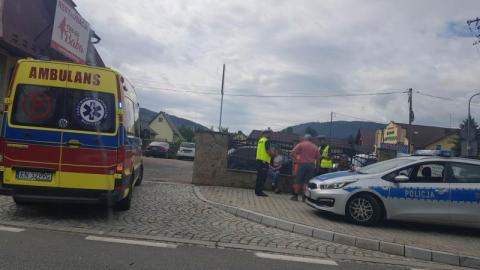 Z ostatniej chwili: wypadek na drodze krajowej w Tęgoborzy. Są ranni