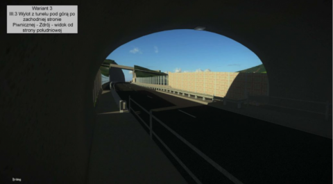 Pierwszy tunel drogowy na Sądecczyźnie! Tak to może wyglądać w Piwnicznej