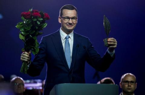 Premier Mateusz Morawiecki Człowiekiem Roku Forum Ekonomicznego