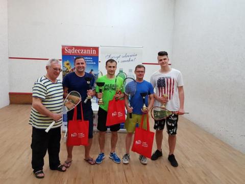 Adam Kołodziej mistrzem sądeckiego Grand Prix w squashu