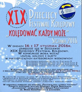 XIX Dziecięcy Festiwal Kolędowy „Kolędować każdy może”, Szczawa