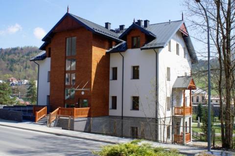 Nowy budynek komunalny w Krynicy