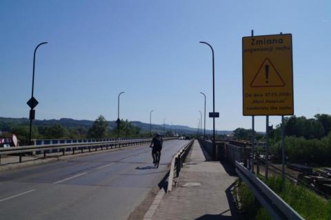 Nowy Sącz: Odliczamy minuty do zamknięcia mostu heleńskiego