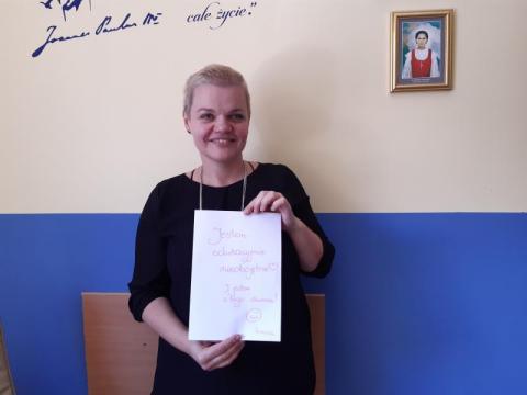 Irmina Michałowicz-Hajduk, dyrektor Szkoły Podstawowej w Czaczowie