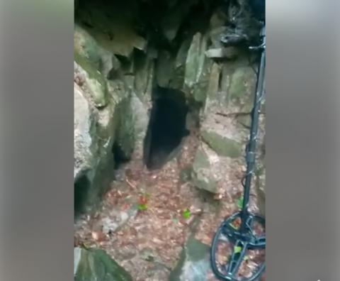 Odkryli tajną kryjówkę partyzantów w okolicy Nawojowej! Co kryje jaskinia?