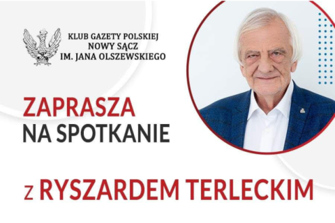 Już w środę 4 października otwarte spotkanie z liderem listy PiS. Prof. Ryszard Terlecki w "Sokole"
