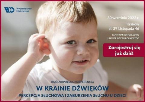 Możesz wziąć udział w wyjątkowej konferencji o zaburzeniach słuchu u dzieci