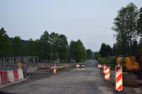 Polany: Rozbudowują DW 981, rozbierają stary i wybudują nowy most 