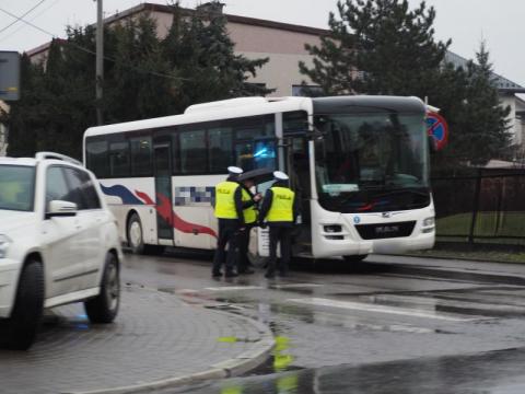 Wypadek na ul. Tarnowskiej w Nowym Sączu. Autobus potrącił pieszą