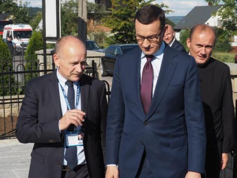 Premier Mateusz Morawiecki odwiedził Niskową