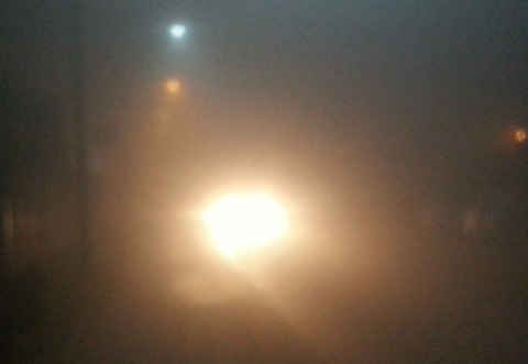 Smogowa mgła nad Barbackiego