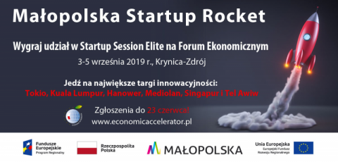 Ruszyła druga rekrutacja do projektu Małopolska Startup Rocket!