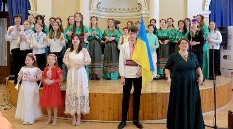 Ukraińskie dzieci koncertem dziękowały Polakom za gościnność i pomoc