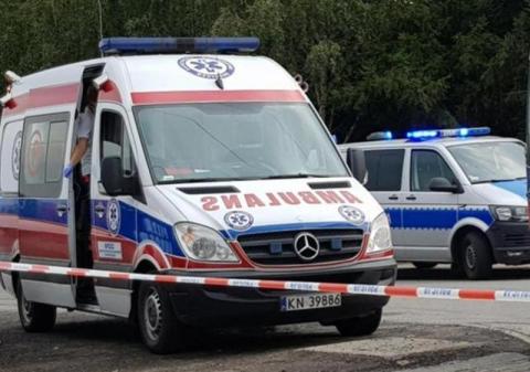 Horror w gminie Chełmiec. Policjanci szukali zakrwawionego mężczyzny