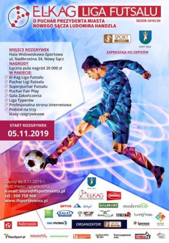 Zapisz drużynę do turnieju El-Kag Ligi Futsalu!
