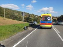 Wypadek na drodze krajowej w Mszalnicy. Zderzyły się aż trzy samochody