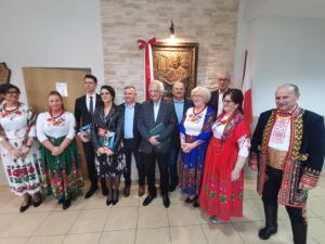 Wicemarszałek Sejmu Ryszard Terlecki odwiedził szkołę w Niskowej